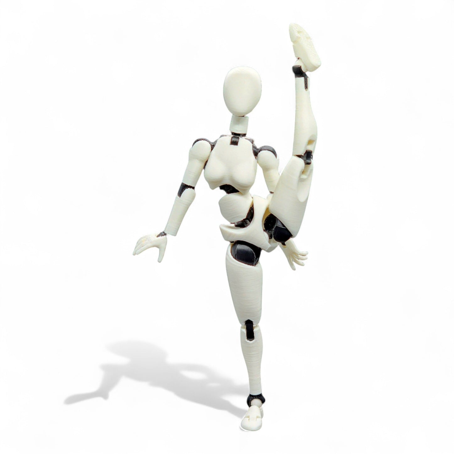 possible artist model showing great articulation in stance