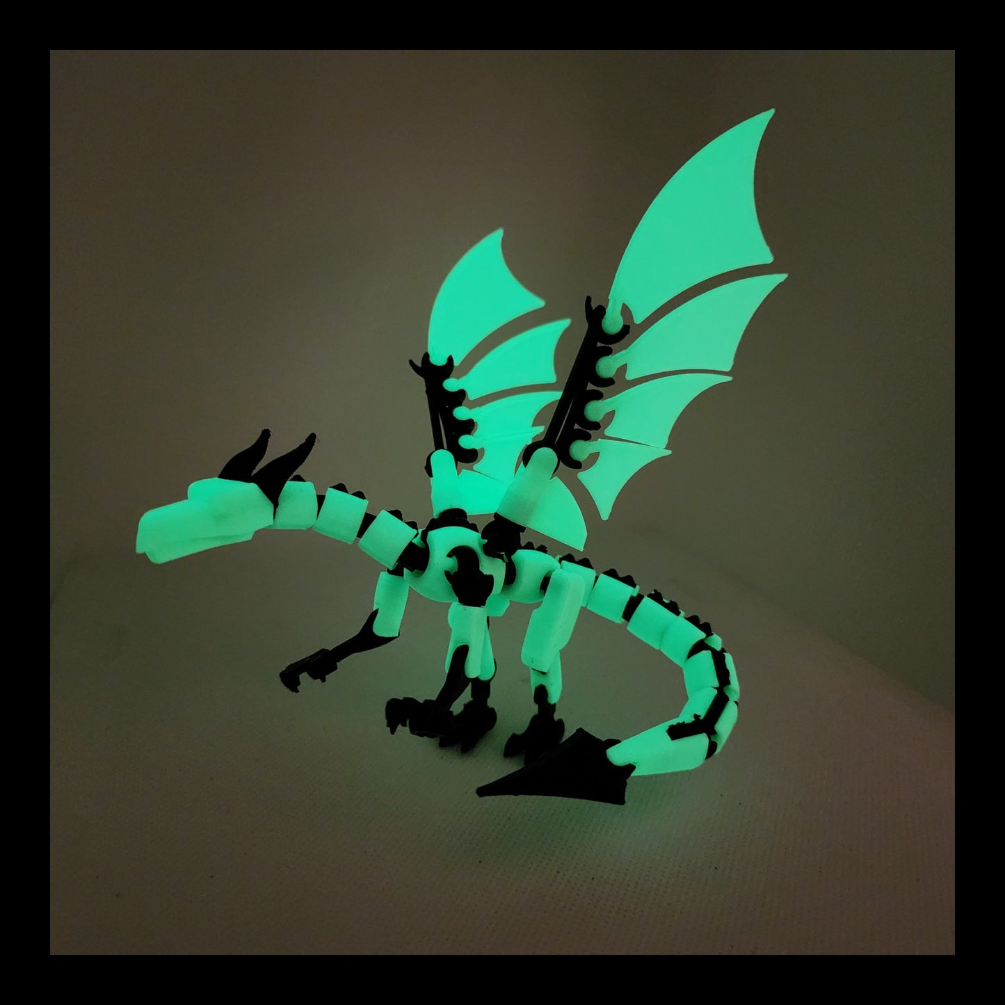 custom poseable dragon action figure