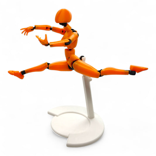 posable artist model in graceful pose