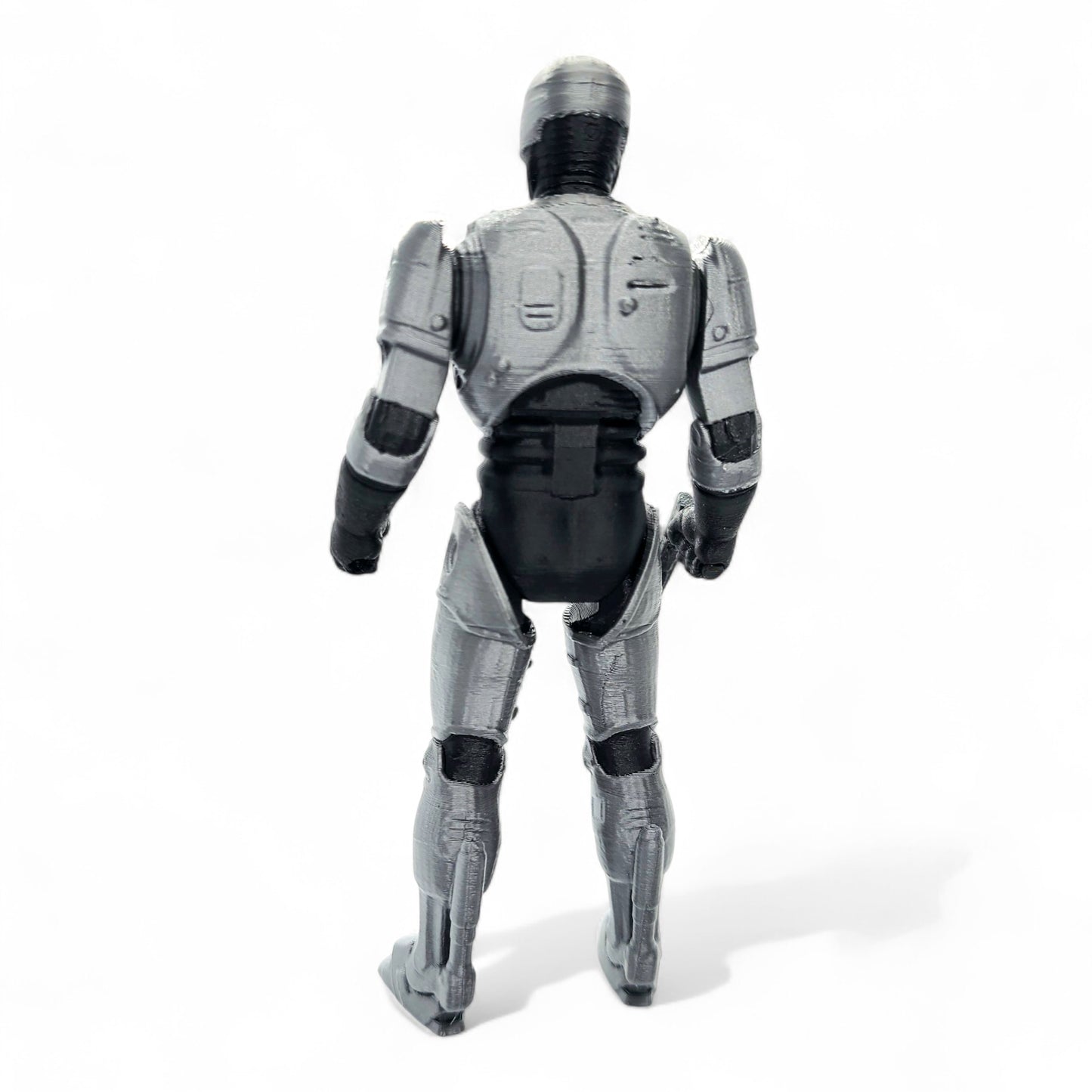Back view of RoboCop figure showing armour detail and sculpt