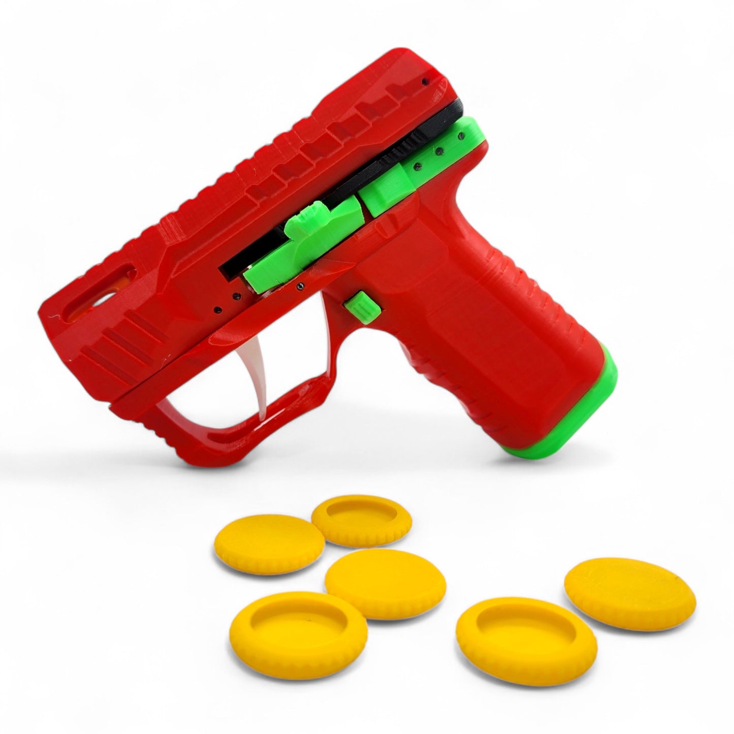 Block 26 disc launcher – side view
