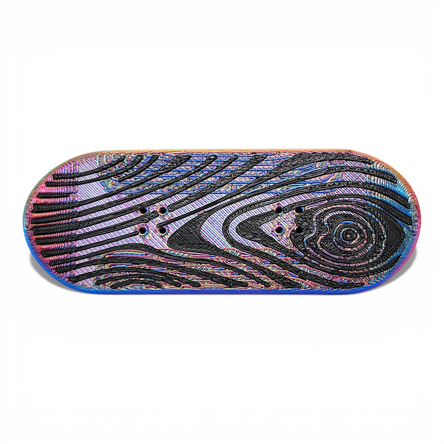 KickFlip Magnetic Fidget Deck – Wood Grain Edition
