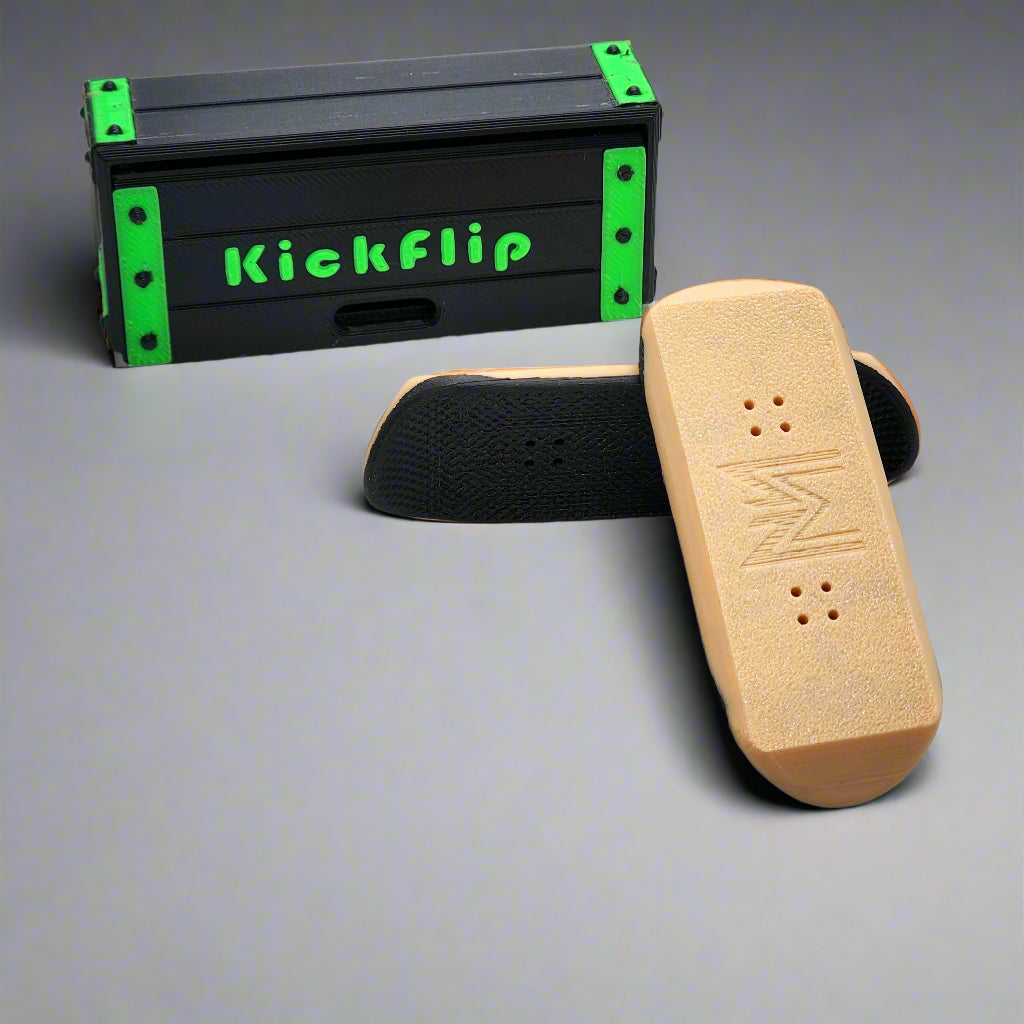 Compact magnetic flipper fidget for desk use