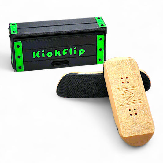 Compact magnetic flipper fidget for desk use