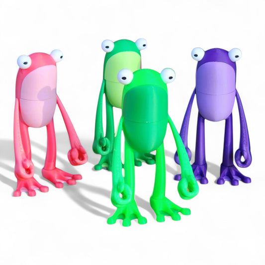 Fly Frog Original – 14 cm Modular Posable Collectible Figure