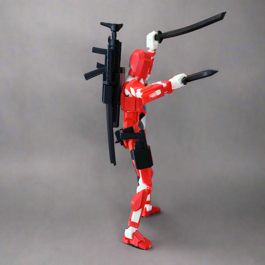 Large tactical dummy 13 in pose