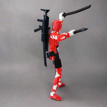 Large tactical dummy 13 in pose
