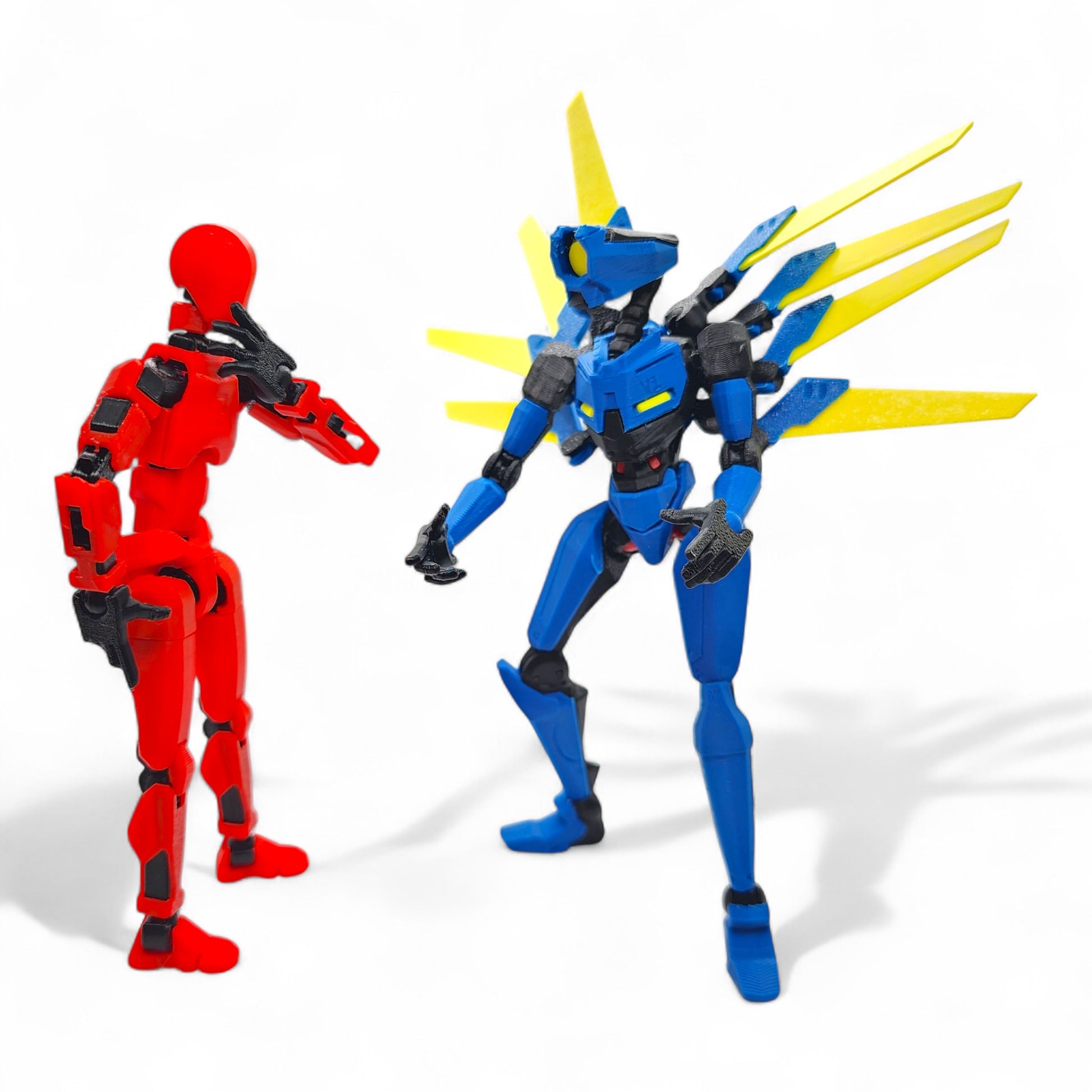 Dummy 13 action figure next to Ultrakill V1