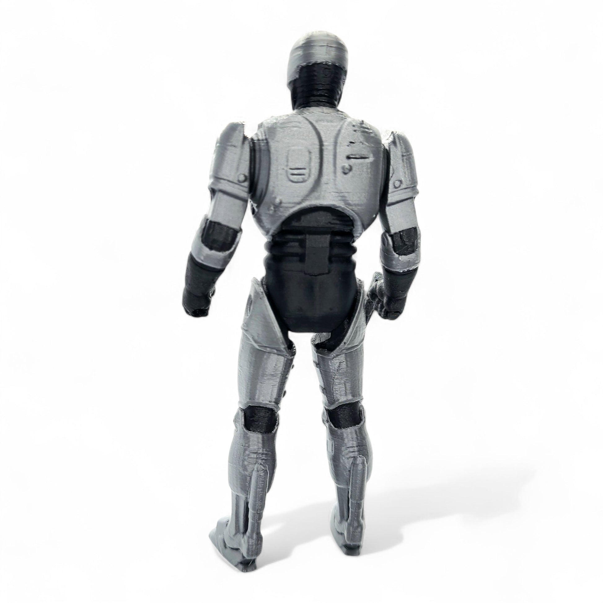 Back view of RoboCop figure showing armour detail and sculpt
