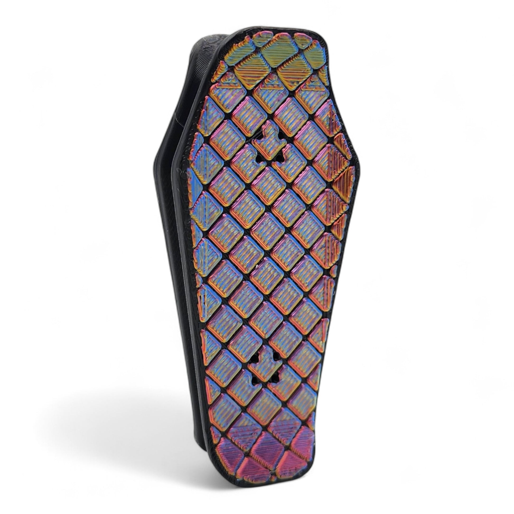 Coffin KickFlip Magnetic Fidget Deck – front view