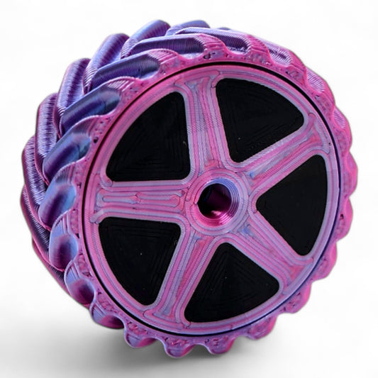 Flipster Haptic Pop Coin – Gear/Wheel Spinner front view