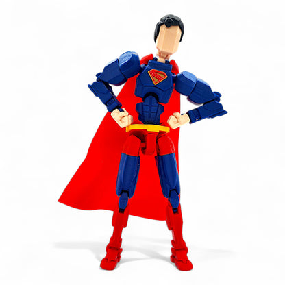 Superman Dummy 13 flexing