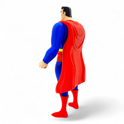 Bruce Timm-style superhero figure