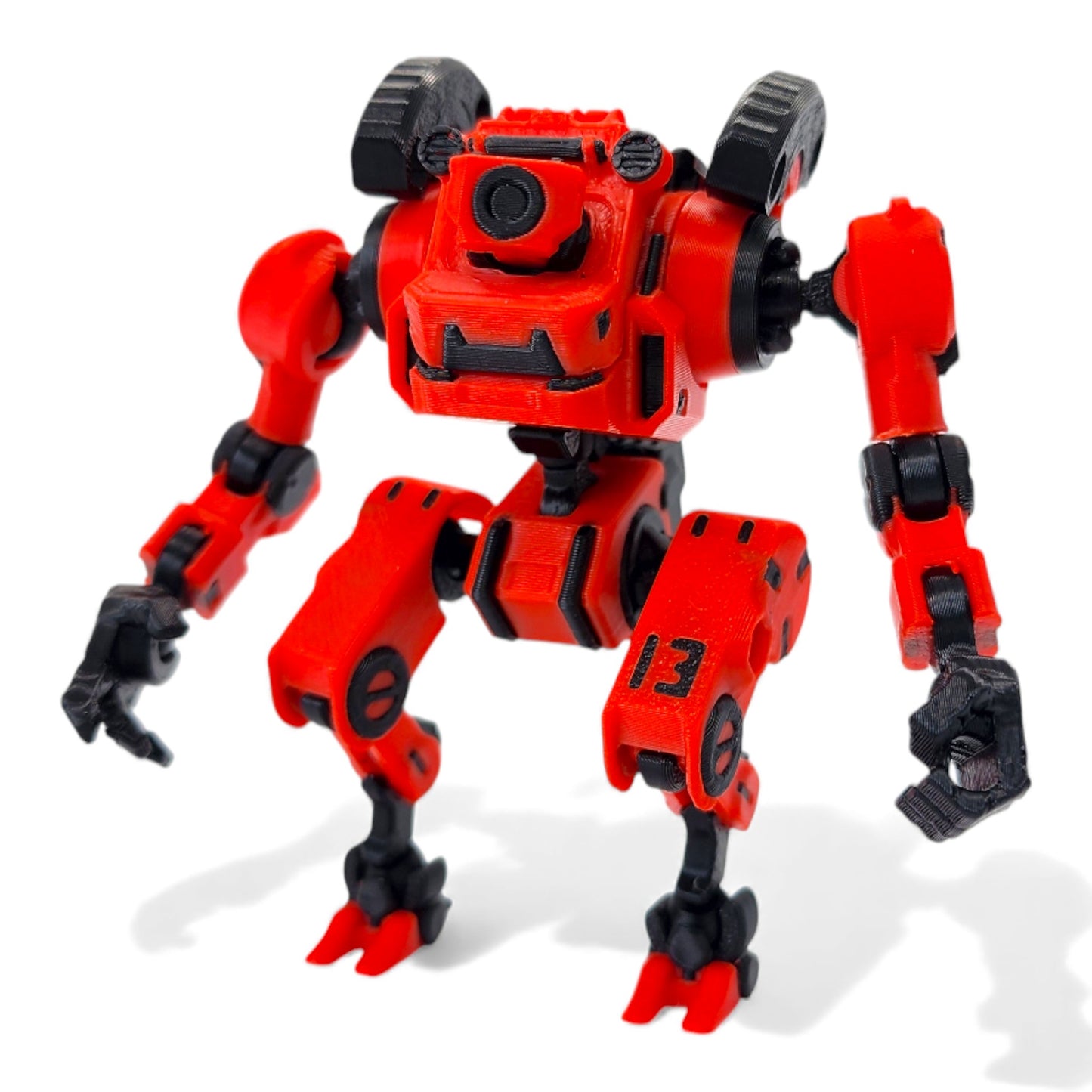 luck13toys m13 thor front view of the dummy 13 mech