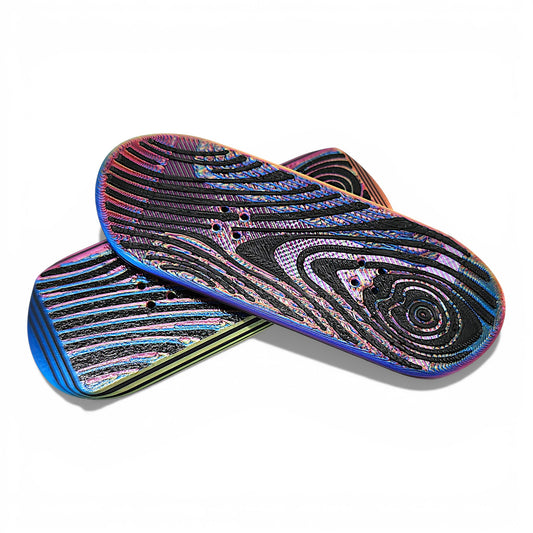KickFlip Magnetic Fidget Deck – Wood Grain Edition