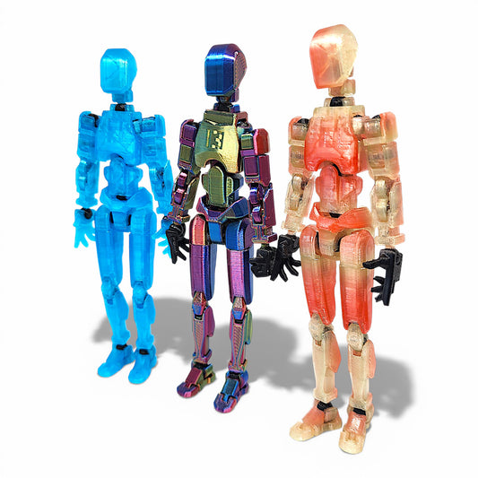 Dummy 13 Multimaterial Figure (TPU Joint-Lock Frame)