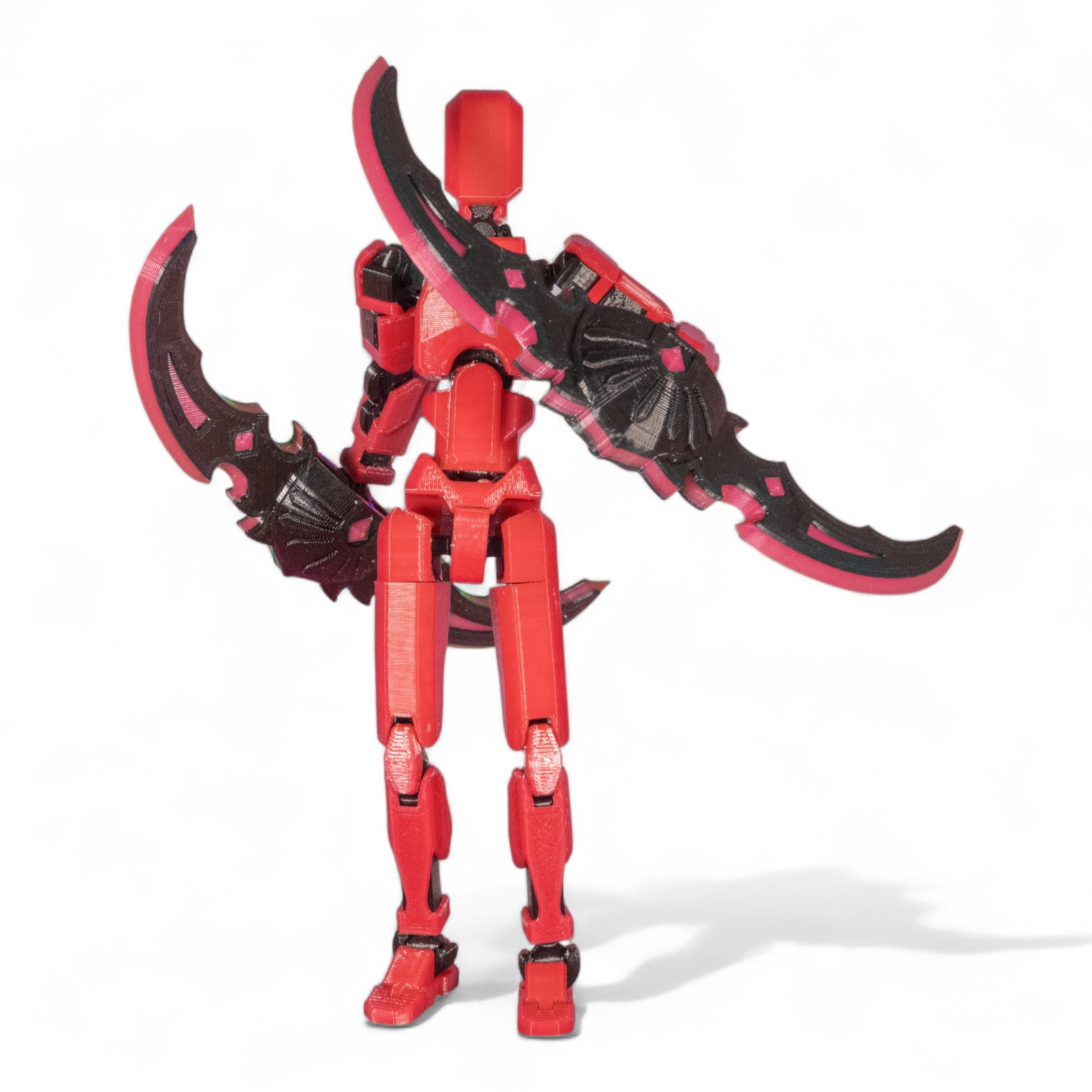 Dummy 13 figure posed with Azzinoth’s Warglaive equipped
